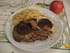 C�tes de porc aux pommes et sirop d �rable