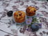 Muffins aux pommes, figues et citron
