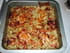 Gratin de petits pois et lardons