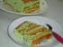 Terrine glac�e pistache, abricots, pain d �pices