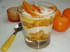Verrine � la cl�mentine et cr�me de marron