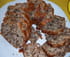 Cake aux poires, roquefort et noix