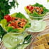 Cocktail de crevettes, sauce au bleu