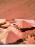 Duo de mousse de macarons et cr�me de chocolat