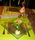 Velout� de topinambours aux l�gumes saut�s