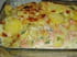 Gratin de pommes de terre et saumon