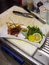 Tartare de thon rouge � la verveine et aux amandes