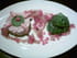 Aile de raie, salade de pousses d �pinard