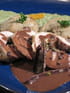 Dinde �pic�e au foie gras, Campari et chocolat