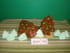 Sapins de No�l au jus de cl�mentine et p�pites de chocolat