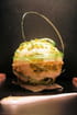 Boule de No�l pistache-vanille