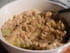 Porridge dor� � la rhubarbe