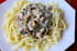 Tagliatelles au saumon et aux poireaux