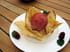 Feuillet�s l�gers aux poires et aux fraises s�ch�es
