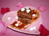 Petit coeur aux noisettes, ganache poivr�e au gianduja et caramel de passion