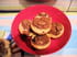 Muffins au marbr�s chocolat-cheesecake
