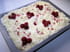 Tiramisu au chocolat blanc et aux framboises