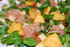 Salade de m�che aux pamplemousses et polenta