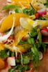 Salade d oranges aux herbes acidul�es