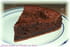 G�teau fondant au chocolat sans beurre