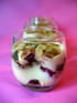 Tiramisu aux bastognes, framboises et lavande