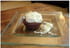 Muffin au chocolat  blanc et son nappage