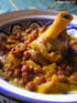 Souris d agneau aux oignons et aux raisins secs