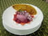 Parfait glac� aux fruits rouges et son arlette