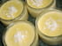 Petites cr�mes coco-chocolat blanc
