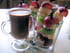 Mikado de fruits frais, cr�me chocolat