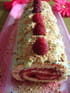 Roul� framboise-pistache...