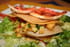 Mille-feuille au rouget et aux l�gumes