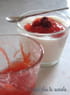 Confiture de rhubarbe et fraises des bois