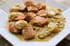 Duo de saumon et Saint-Jacques aux endives caram�lis�es au champagne