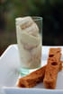Chantilly de foie gras aux mouillettes de pain d �pice