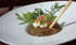 Caviar d aubergine, brousse, jambon cru et gressin