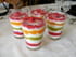 Dessert aux coulis de fruits