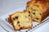 Cake au ch�vre, curry et raisins secs
