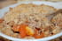 Crumble de tomates au thon
