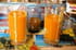 Jus de carotte, pomme et th� aux agrumes