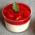 Panna cotta vanille fraises