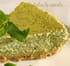Cheesecake cresson-menthe