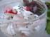 Verrine de ch�vre frais pomme-radis