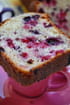 Cake aux fruits rouges