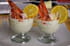 Verrine fra�cheur concombre, et crevettes roses
