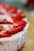 Crumble cheesecake amande, fraise, framboise
