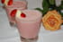 Smoothie pomme-fraises