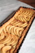 Tarte vanill�e et croustillante aux pommes
