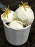 Glace au yaourt et aux zestes de citron confits