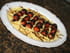 Brochettes de fraises � la cr�me et sirop